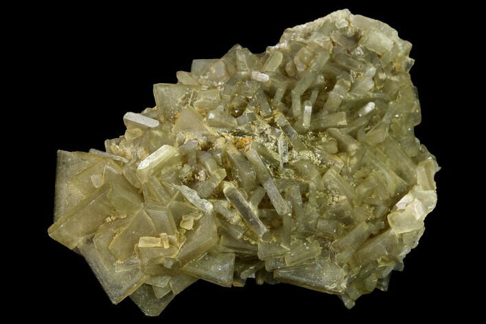 Tabular Barite Crystal Cluster with Phantoms - Peru #169125